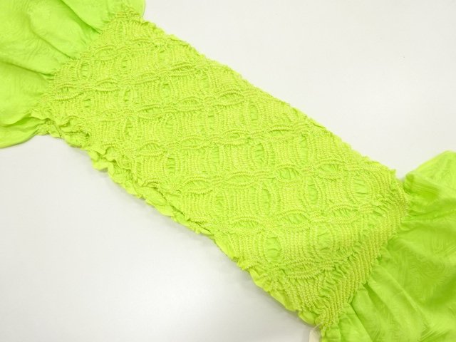 JAPANESE KIMONO / OBIAGE / SHIBORI / SILK
